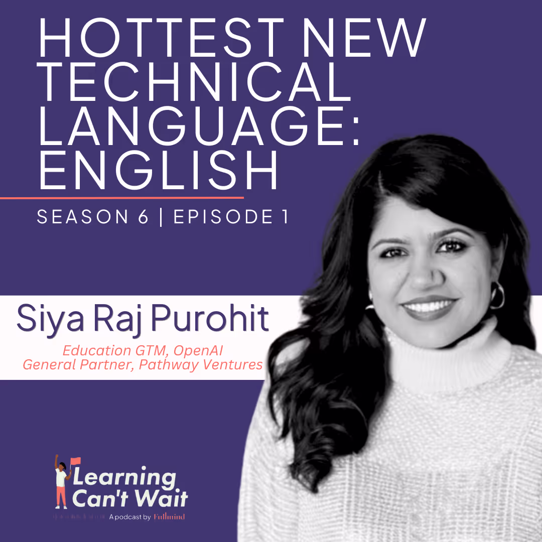 Season Episode Engineering a Future of Opportunity with Siya Raj Purohit