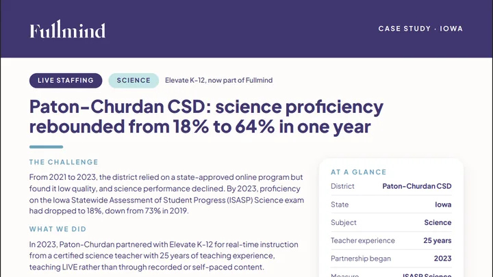 First page of the Paton-Churdan CSD case study (PDF)