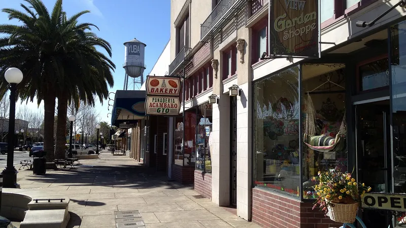 Downtown Yuba City, California